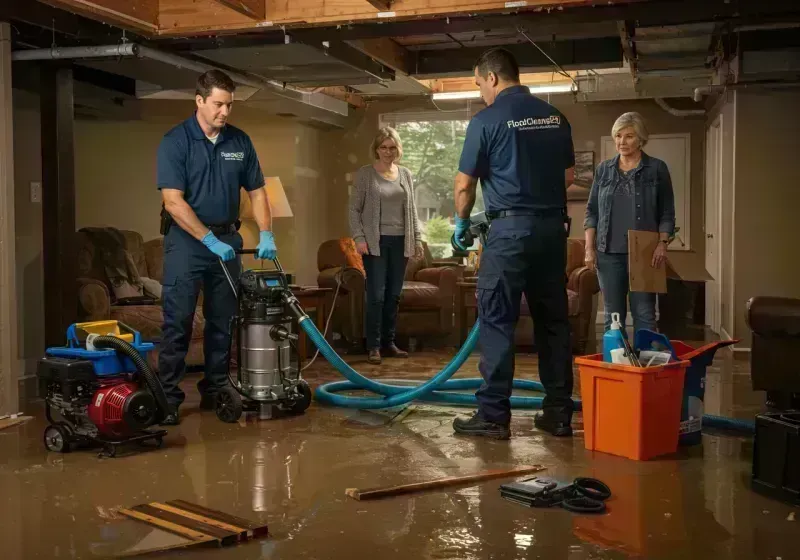 Basement Water Extraction and Removal Techniques process in Nixon, TX